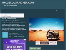 Tablet Screenshot of imagecolorpicker.com
